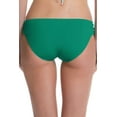 thumbnail image 4 of Becca by Rebecca Virtue Women's Reversible Shirred Tab Side Hipster Bikini Bottom Multi M, 4 of 4