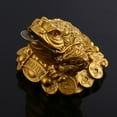thumbnail image 5 of LYUMO Money Frog Toad Decoration Chinese Feng Shui Wealth Lucky Frog for Home Office Decor, Good Lucky Gift, 2.56" x 2.36" x 1.97", 5 of 8