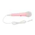 thumbnail image 1 of Child Singing Mic, Portable Low Distortion Clear Sound 3.5mm Plug Kids Wired Microphone  For Family Party For Musical Instrument Pink,Blue, 1 of 8