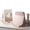 PINK, variant on Rechargeable Travel Mirror with Light, LED Makeup Mirror with Lights, Portable Vanity Mirror with 3 Color Lighting, Touch Dimmable Lighted Cosmetic Mirror, Travel Essentials for Women (Pink)