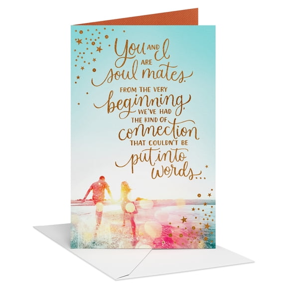 American Greetings Our Romantic Anniversary Card for Spouse (Soul Mates)