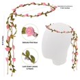 thumbnail image 3 of Accesorios de disfraz Funcredible Fairy Pink para mujeres y niñas, 3 of 7