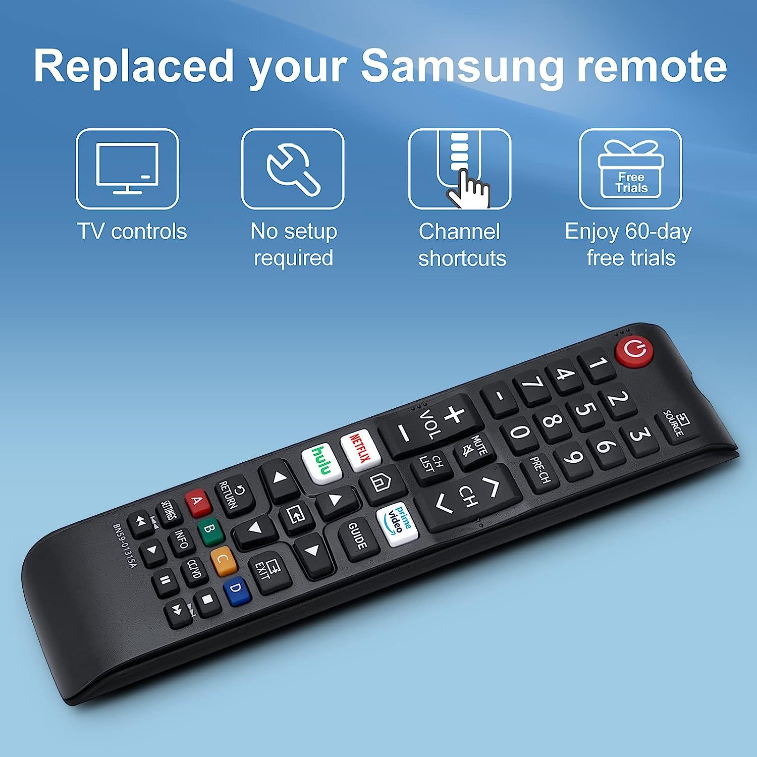 Coreykin Universal Samsung TV Remote, Pack of 2 photo 4