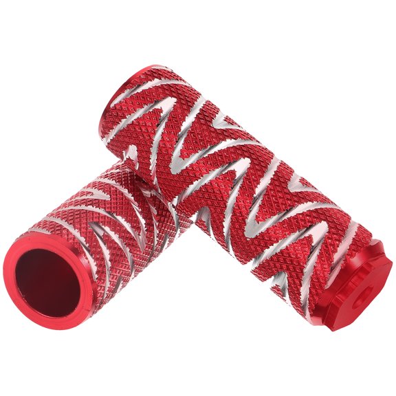 Extended Seat Pedals Mountain Bike Pegs Scooter Bikes Red