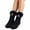 Black, variant on Monster Face Fuzzy Crew Socks Women Pink Cozy Plush Warm Cozy Socks Christmas Home Lounge,Free Size
