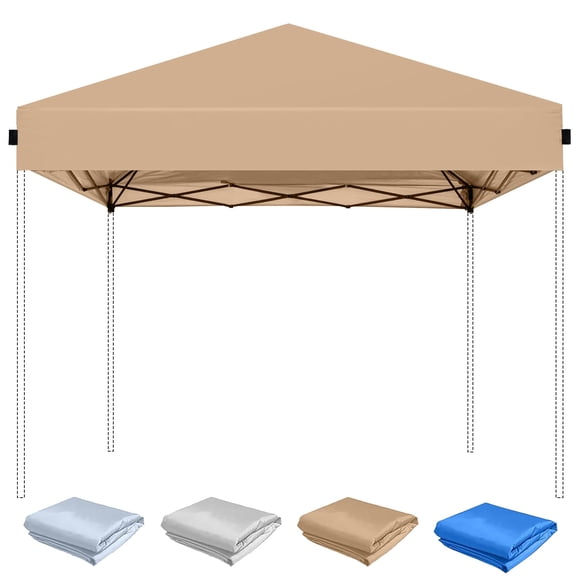 Toldo de repuesto JOSIVIKY 3x3 m 300D Oxford Caqui