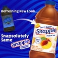 thumbnail image 3 of Snapple Zero Sugar Peach, Bottled Tea Drink, 64 fl oz, 3 of 12