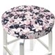 thumbnail image 3 of Balery Lilies Flowers Fundas de asiento para taburete de bar redondo de tela de terciopelo ajustables que protegen de arañazos y manchas para sillas de 14 a 17 pulgadas.-12 inch, 3 of 7