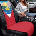 thumbnail image 4 of Eheartsgir Front Seat Covers Antigua And Barbuda Flag Decoration 2 Pack Car Front Seat Covers Quilted Design for Vans Non-Slip Quilted Padded Fabric Car Seat Covers, 4 of 7