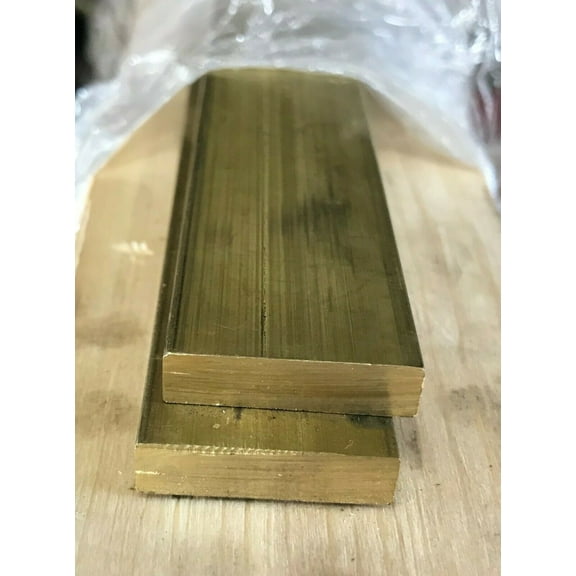 Brass Flat Bar Stock 3/8"X 1" X 6" Knife Making Handle Bolster C360 Extruded
