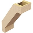 thumbnail image 5 of Ekena Millwork 5"W x 10"D x 14"H Burlington Rough Cedar Woodgrain TimberThane Knee Brace, Primed, 5 of 6