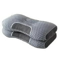 thumbnail image 1 of Cervical Neck Pillow – Contoured Orthopedic Memory Foam Pillow for Neck & Spine Support, Breathable Massage Design (2 Pack), 1 of 3
