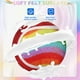 thumbnail image 3 of Pelotas de tenis para perros EXPAWLORER, paquete de 12 unidades, 6,5 cm, Rainbow Squeaky, 3 of 7