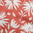 thumbnail image 1 of oneOone Cotton Cambric Pastel Red Fabric Leaves & Floral Craft Projects Decor Fabric Printed By The Yard 42 Inch Wide, 1 of 6