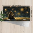 thumbnail image 2 of 1 Pcs 2D Flat License Plate Covers & Frames, Two Bears Looking For Decorative Front, Waterproof For Decoration Aluminum License Plate Covers & Frames Cover For Men Women, 12" X 6", 2 of 6