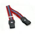 thumbnail image 1 of Sonducket Cinturón sin hebilla Suministros de armario para niños Niñas a cuadros morados y negros Cinturones tiras rojas Sonducket AP008680-23, 1 of 5