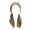 02# Khaki, variant on VJGBEGW Pretied Head Scarves Chemo Headwear for Women Soft Headcover with Longer Tails Breathable Skull Cap Non-Slip Sleep Beanie