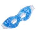 thumbnail image 4 of Paquete de ojos de terapia de compresa fría y caliente, cubierta de ojos refrescante con cuentas de Gel para la fatiga del círculo oscuro, azul oscuro, 4 of 8