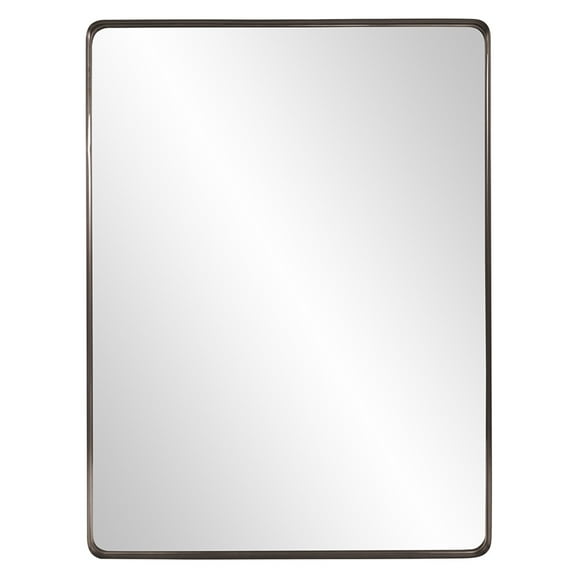 Tyler Dillon Rectangular Steele 30" by 42" Wall Mirror