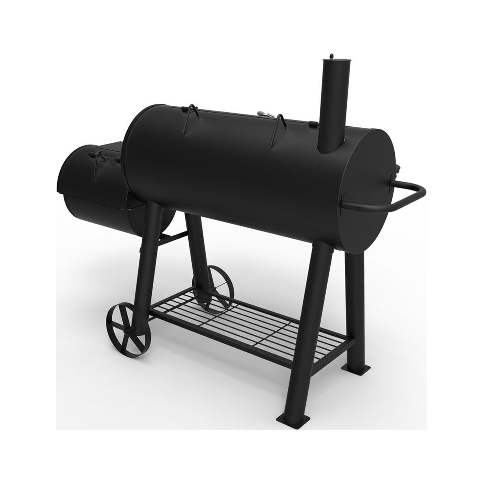 Char-Griller 1012 sq. in. Competition Pro Offset Charcoal Grill or Wood  Smoker in Black 8125 - The Home Depot