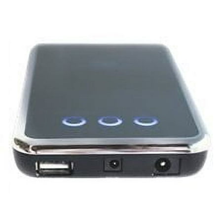 Miccus ChargeBlock CBIPD-82 - Power bank + AC power adapter - 8200 mAh - 2.1 A (USB) - black - for Apple iPad/iPhone/iPod