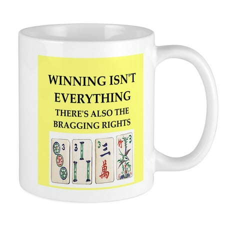 

CafePress - Mahjong Mugs - Ceramic Coffee Tea Novelty Mug Cup 11 oz