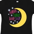 thumbnail image 4 of Inktastic Twinkle Twinkle Little Star with Yellow Moon Boys or Girls Toddler T-Shirt, 4 of 5