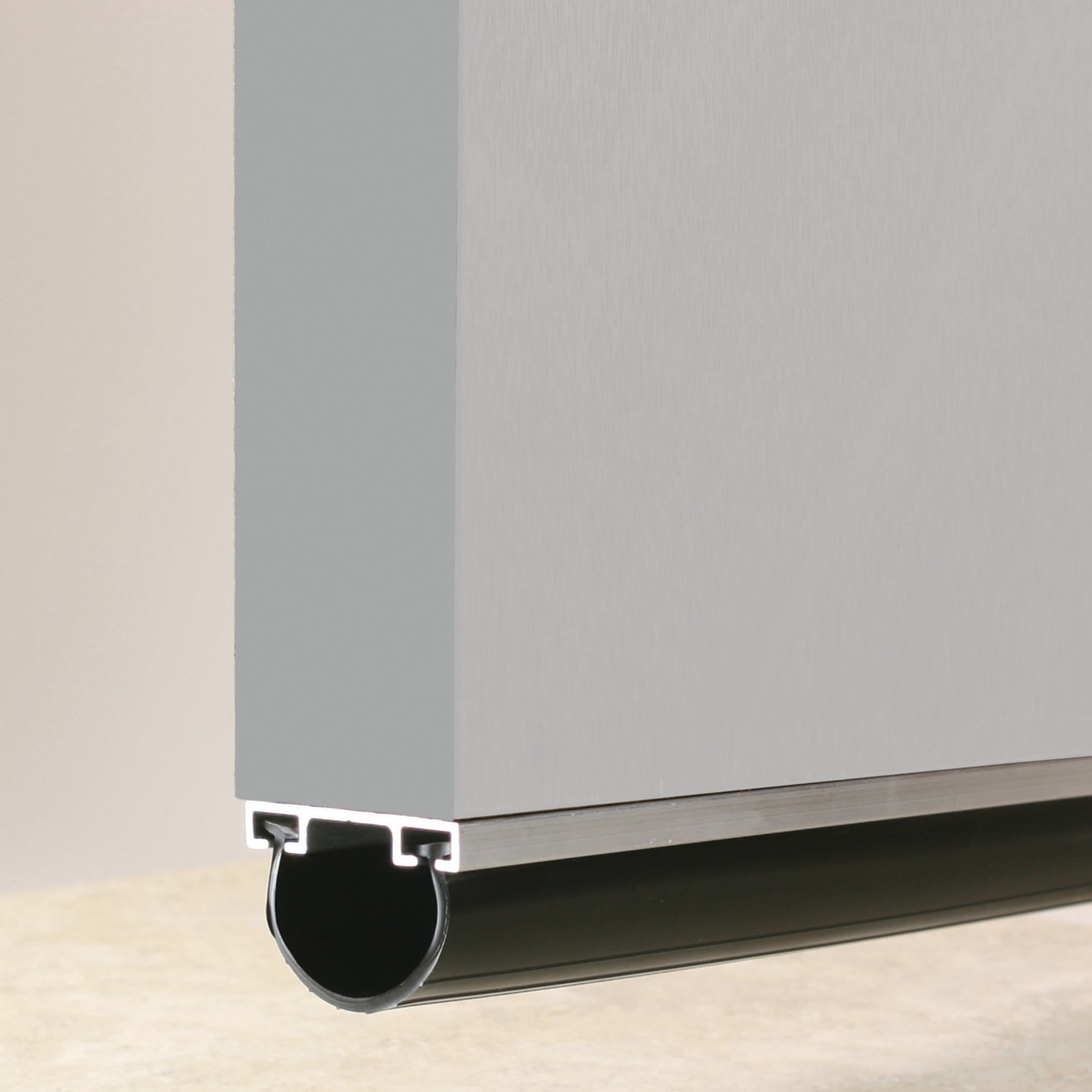 M-D Building Products 09063 9 ft. Black Extra-strength Vinyl Replacement Garage Door Bottom Seal