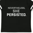 thumbnail image 4 of Inktastic Nevertheless, She Persisted Boys or Girls Toddler T-Shirt, 4 of 5