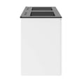 thumbnail image 4 of Modway Bryn 48" Wall-Mount Double Sink Bathroom Vanity in White/Black, 4 of 8