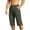 Mens Pants Army Green, variant on Mens Cargo Pants Multi-Pockets Lightweight Elastic Waist Outdoor Casual Beach Trousers Dad Gifts M-4XL