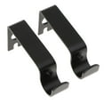 thumbnail image 6 of 6Pcs Black Drapery Curtain Rod Wall Bracket Holder for 15.8mm Rod Hardware, 6 of 8