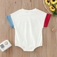 thumbnail image 4 of Qopobobo Bodysuit Baby Girl Baby Bodysuit 4th of July Baby Boys or Girls Baby Bodysuit White,3-6 Months, 4 of 7
