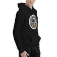 thumbnail image 3 of Oakland Roots Sc Men Fleece Hoodie Casual Pullover Sweatshirt With Kangaroo Pocket, 3 of 6
