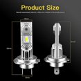 thumbnail image 2 of 1pcs Motorcycle 60w White 12000lm H7 Led Headlight Bulbs For Bmw R1200gs 2004-2018 R1200rs 2015-2019 R1200rt 2005-2013, 2 of 5