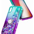 thumbnail image 5 of NGB SUPREMACY For iPhone X/XS Phone Case Screen Protector Ring Holder Wrist Strap Lanyard Shiny Sparkly Glitter iPhone X/XS Case Cover, 5 of 11