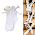 thumbnail image 2 of Aellinatey Magnetic Couple Socks Novelty Funny Matching Socks 3D Doll High Ankle Socks, 2 of 19