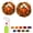 4-inch + 10-inch - 2 pcs, variant on 4In/10In Autumn Harvest Pumpkin Diamond Art Hanging Ornament Kit, DIY Hanging Diamond Art Fall Pendant Kit, with Sunflowers Maple Leaves Berries, Crystal Hanging Ornament Sign for Home Decor