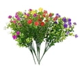 thumbnail image 1 of Decoración Artificial Flores Artificiales Boda Casa 20PC Ramo Látex Flor Real Novia, 1 of 8