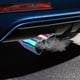 thumbnail image 4 of Car Modified Tail Throat Tail Throat Out Of Two Double Pipe Heart-shaped Exhaust Pipe, 4 of 5
