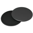 thumbnail image 1 of Unique Bargains Exercise Core Sliders, 175mm Dia. Glider Discs Dual Sided Usage for Full Body Workout, Black, 1 of 5