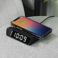 thumbnail image 3 of iHome Wireless Charger with Digital Alarm Clock for Bedroom, Home Office, or Dorm (iW14), 3 of 4