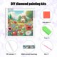 thumbnail image 4 of 5D DIY Parcial Especial en Forma Taladro Diamante Pintura La Casa 30x30cm, 4 of 9