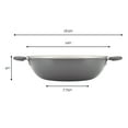 thumbnail image 2 of Rachael Ray Create Delicious 14.25" Aluminum Nonstick Wok, Gray Shimmer, 2 of 5