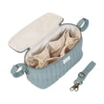 thumbnail image 2 of Organizador de cochecito con 3 brotes, universal, acolchado, verde, 2 of 9