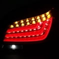 thumbnail image 5 of Spec-D Tuning Black Tail Lights w/ Red LED Bar Compatible with 2004-2007 BMW E60 5-Series 4 Door, Left + Right Pair Assembly, 5 of 7