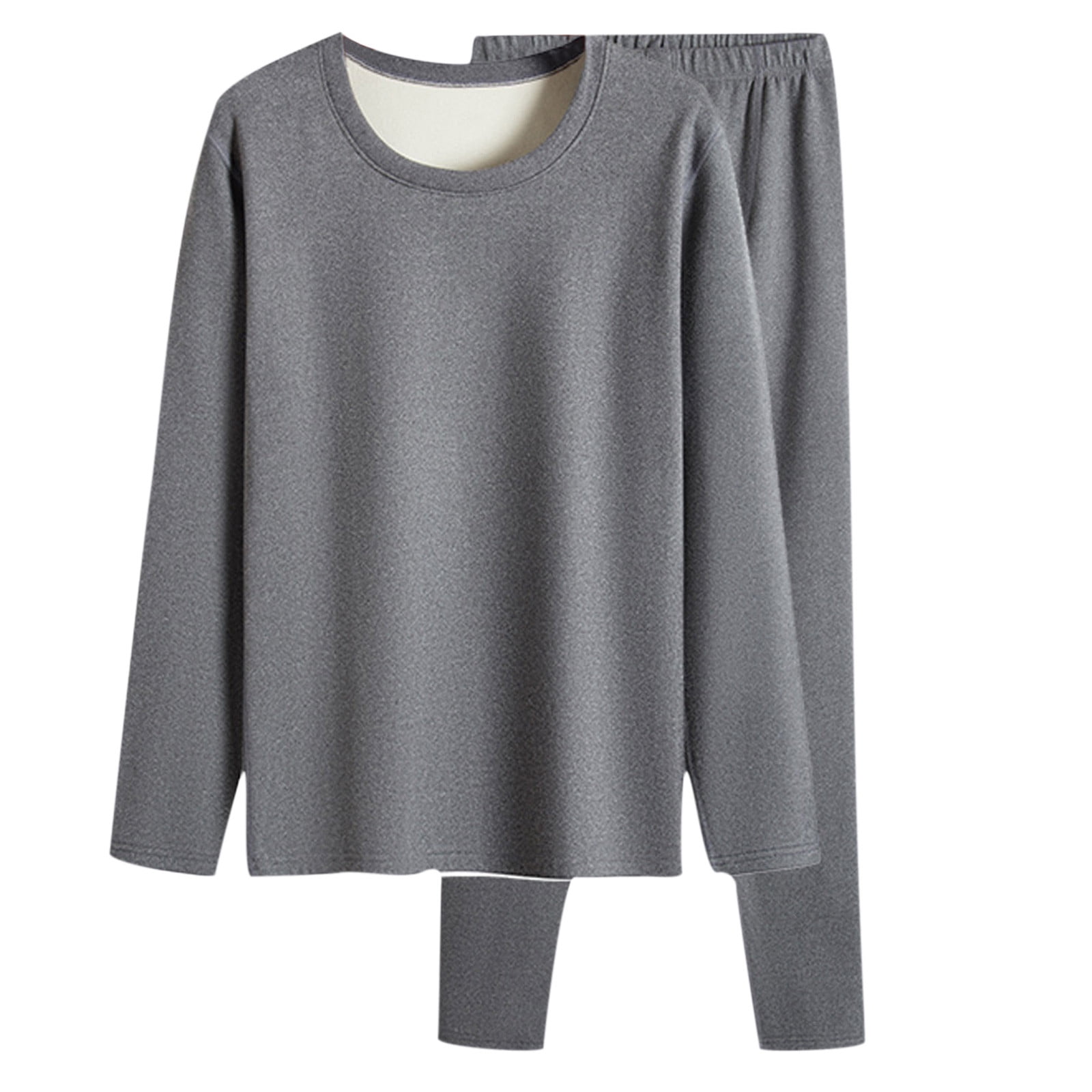 Thermal Underwear Men Men Casual Solid Pullover Round Neck Thermal Underwear Men Men Casual Solid Pullover Round Neck