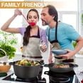 thumbnail image 4 of 7QT 2-in-1 Cast Iron Cookware Set, 5.1QT Dutch Oven & 1.9QT Skillet, Dual‑Use Pot, Induction/Oven/Campfire Safe, for Sourdough Bread, Frying, Baking, BBQ & Camping, 4 of 14