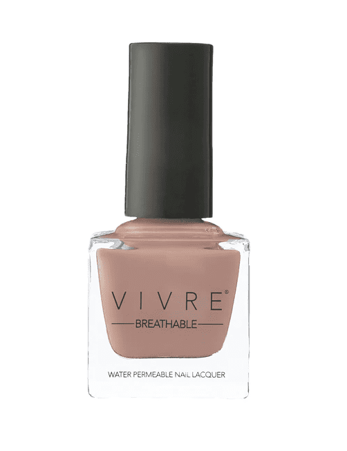 VIVRE,  Certified Breathable , Water and Oxygen Permeable ,Vegan, Halal,  Nail Polish: Cozy in Cashmere