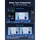thumbnail image 5 of Cable DisplayPort a HDMI JSAUX 4K @60Hz 2 m de nailon para Dell, 5 of 7